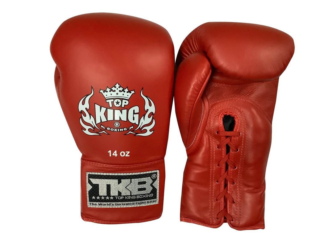 Top King Boxing Gloves "Pro" TKBGPL Red - SUPER EXPORT SHOP