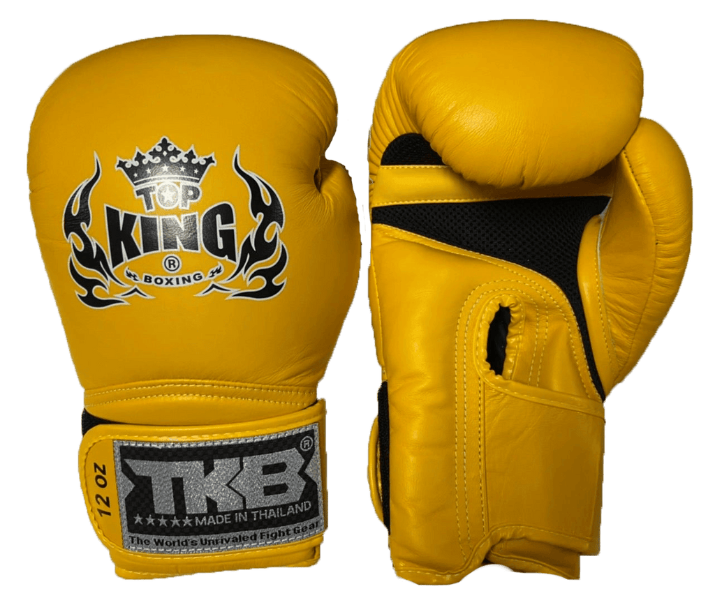 Top King Boxing Gloves "Super" AIR TKBGSA Yellow Top King