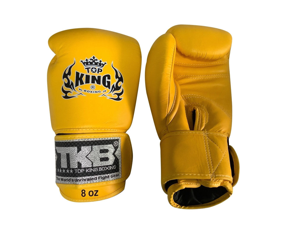 Top King Boxing Gloves "Super" TKBGUV Yellow - SUPER EXPORT SHOP