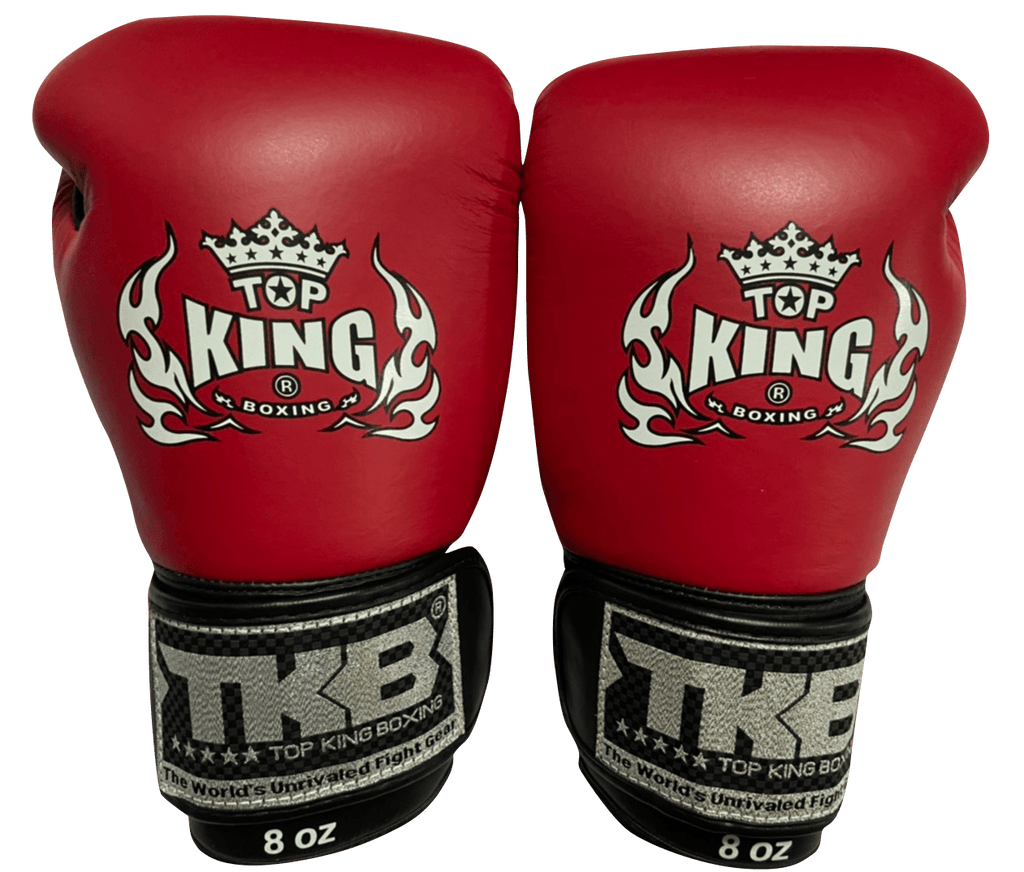 Top King Boxing Gloves TKBGAV Red White Black - SUPER EXPORT SHOP