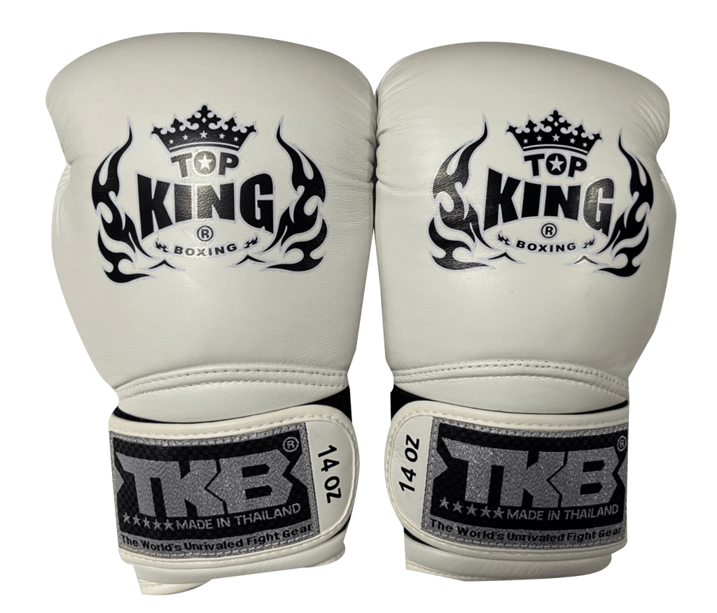 Top King Boxing Gloves TKBGSA Super Air White Top King