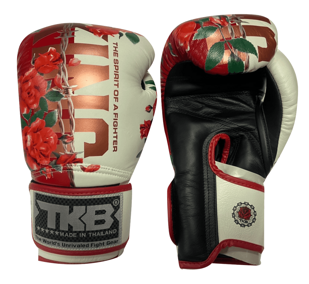 Top King Boxing Gloves TKBGWS White Red World Series - SUPER EXPORT SHOP