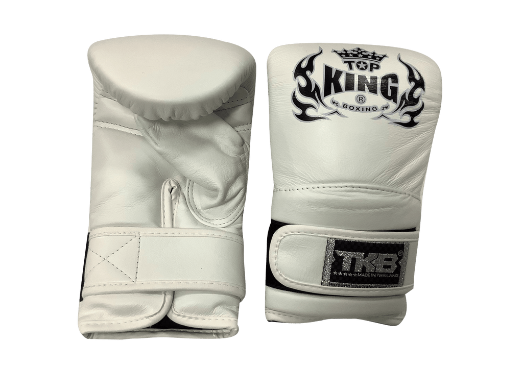 Top King Boxing Gloves TKBMU - CT Bag Mitts White - SUPER EXPORT SHOP