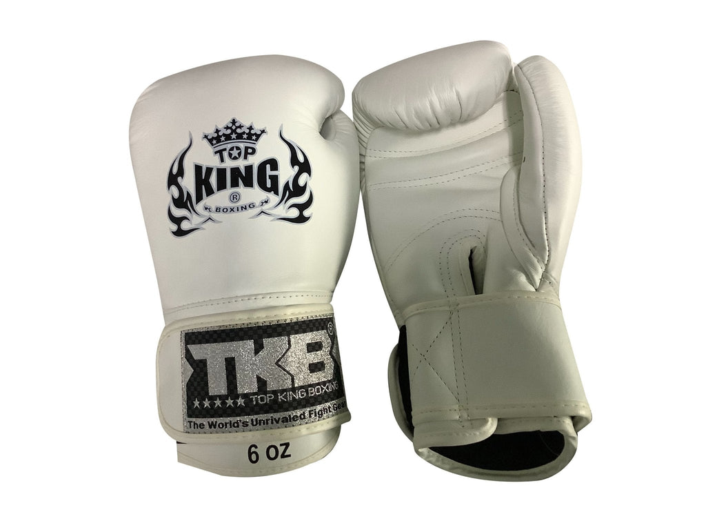 Top King Boxing Gloves "Ultimate" TKBGUV White - SUPER EXPORT SHOP