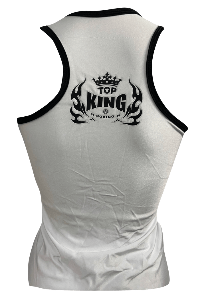 Top King Bra Sport Tank Top TKBSTT-001 Blue White - SUPER EXPORT SHOP