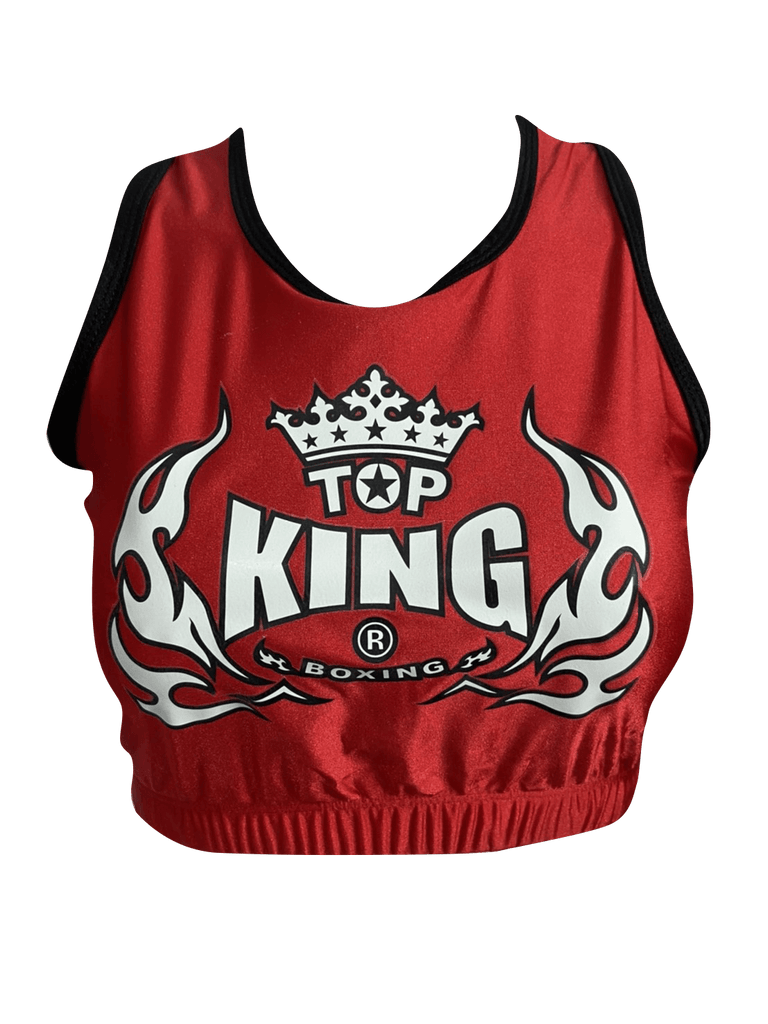 Top King Bra Tank Top TKBTT-001 Black Red - SUPER EXPORT SHOP