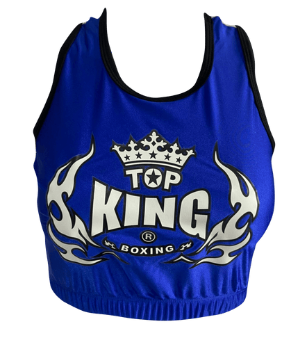 Top King Bra Tank Top TKBTT-001 Blue White - SUPER EXPORT SHOP