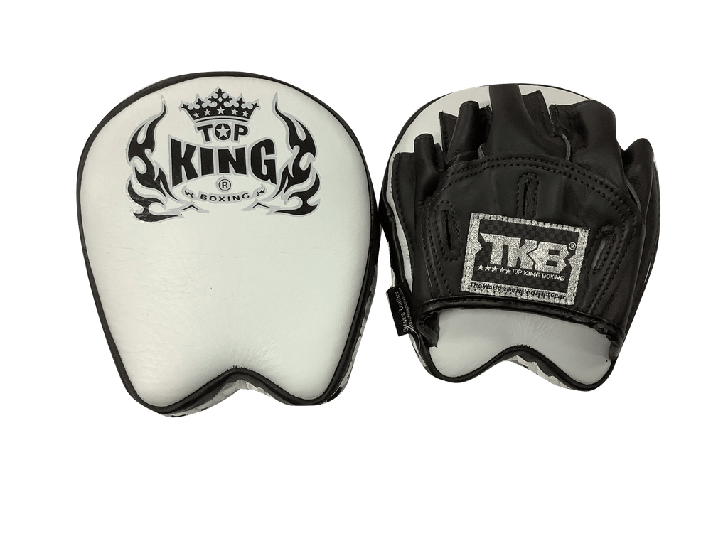 Top King Focus Mitts Professional TKFMP White/Black - SUPER EXPORT SHOP