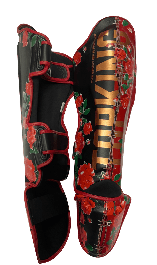 Top King Shinguards"Pro" ROSE TKSGRS Black Top King