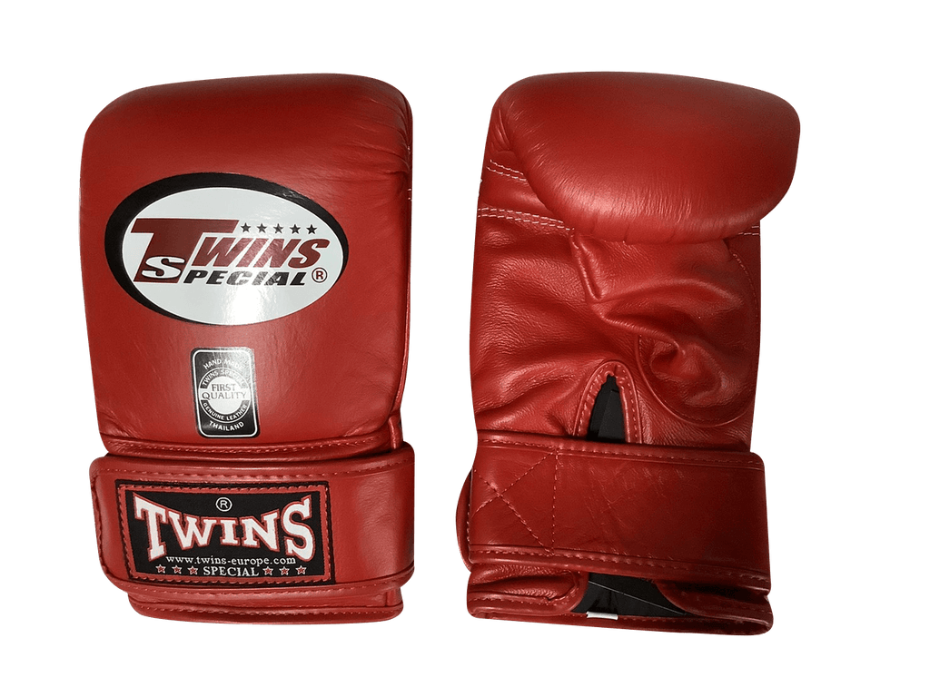 Twins Special Boxing Bag Gloves TBGL4F Red Close Thumb - SUPER EXPORT SHOP