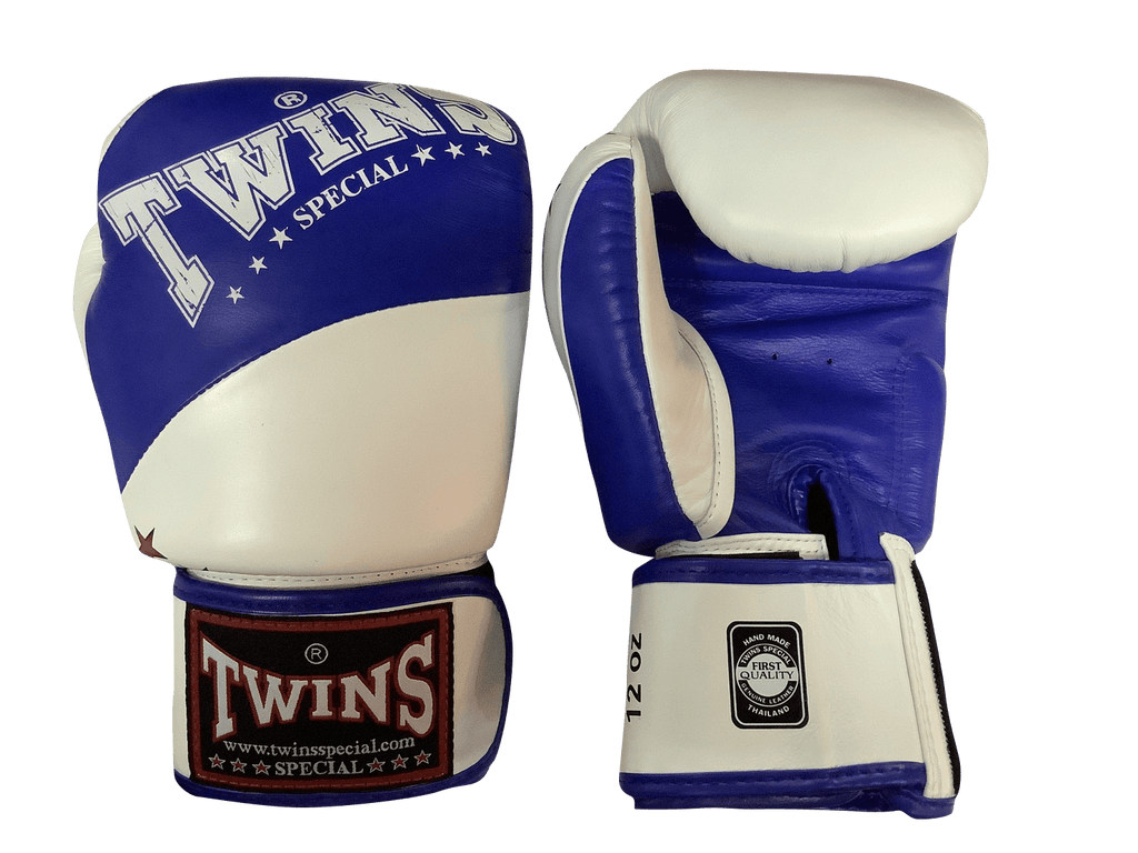 Twins Special Boxing Gloves BGVL10 blue/white - SUPER EXPORT SHOP