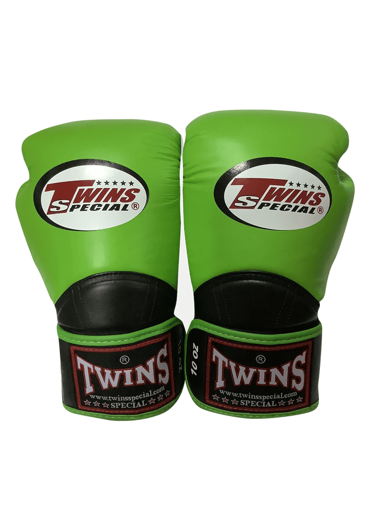 Twins Special Boxing Gloves BGVL11 Green/Black - SUPER EXPORT SHOP