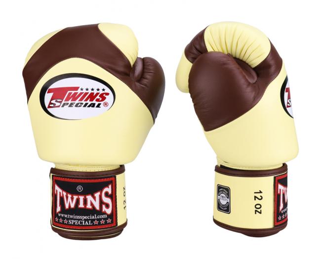 Twins Special Boxing Gloves BGVL13 Vanilla Dark Brown - SUPER EXPORT SHOP