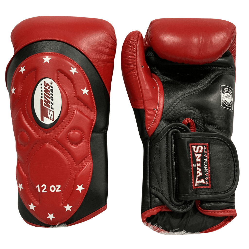 Twins Special Boxing Gloves BGVL6 Black Red MK - SUPER EXPORT SHOP