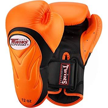 Twins Special BOXING GLOVES BGVL6 BLACK/ORANGE shop online at  SUPER EXPORT SHOP.