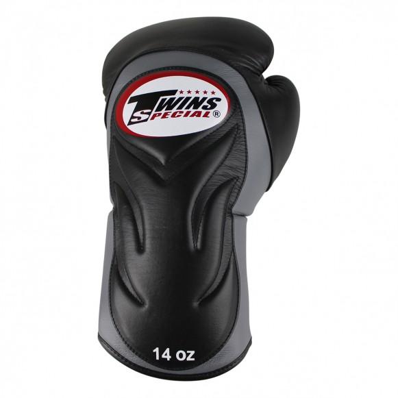 Twins Special BOXING GLOVES BGVL6 GREY/BLACK - SUPER EXPORT SHOP