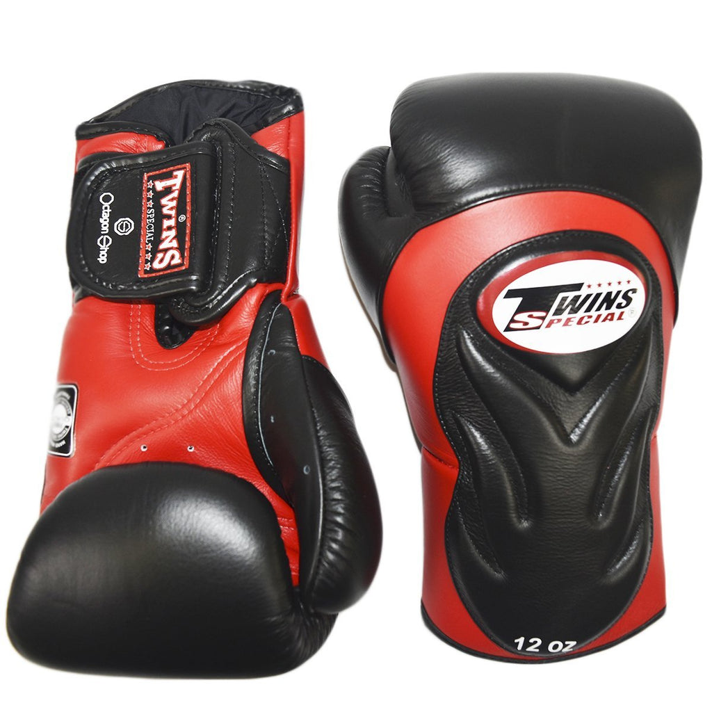 Twins Special BOXING GLOVES BGVL6 RED/BLACK - SUPER EXPORT SHOP