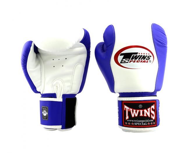 Twins Special BOXING GLOVES BGVL7 WHITE/BLUE - SUPER EXPORT SHOP