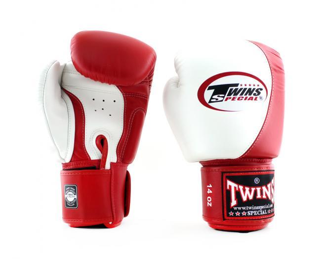 Twins Special BOXING GLOVES BGVL8 WHITE/RED Twins Special