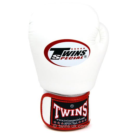 Twins Special BOXING GLOVES BGVLA2 AIR GLOW BLACK/WHITE/BLACK WHITE FRONT shop online at  SUPER EXPORT SHOP.