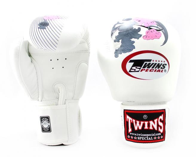 Twins Special BOXING GLOVES FBGVL3-13 WHITE - SUPER EXPORT SHOP