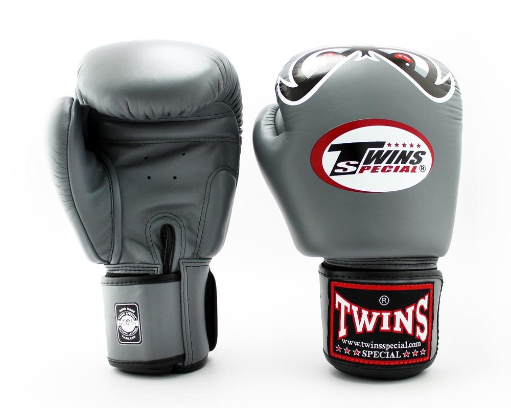 Twins Special BOXING GLOVES FBGVL3-25 GREY - SUPER EXPORT SHOP