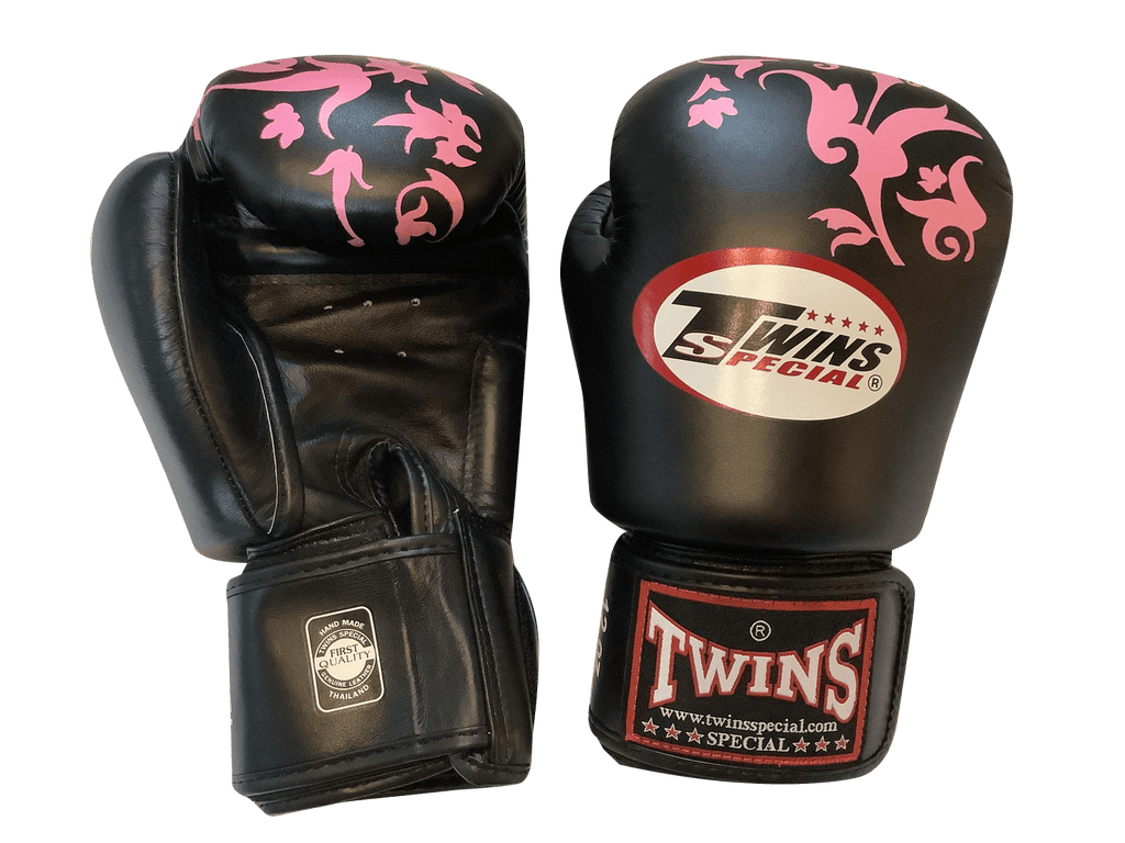 Twins Special BOXING GLOVES FBGVL3-26P BLACK/PINK - SUPER EXPORT SHOP