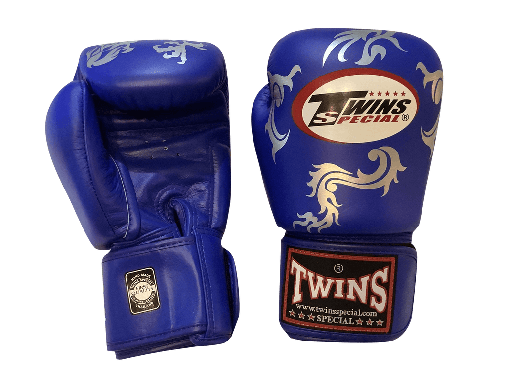 Twins Special BOXING GLOVES FBGVL3-30S BLUE/SILVER - SUPER EXPORT SHOP