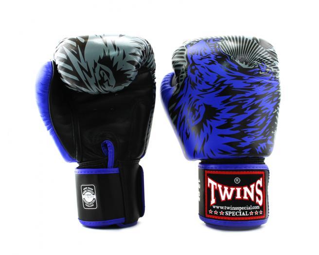 Twins Special BOXING GLOVES FBGVL3-50 BLUE/BLACK Twins Special