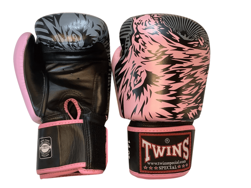 Twins Special BOXING GLOVES FBGVL3-50 PINK/BLACK - SUPER EXPORT SHOP