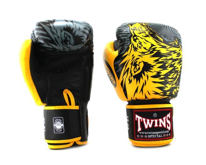 Twins Special BOXING GLOVES FBGVL3-50 YELLOW/BLACK Twins Special