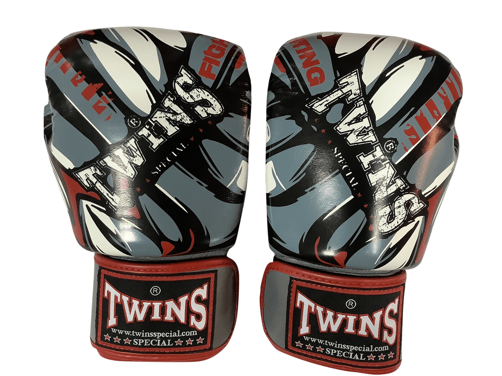 Twins Special Boxing Gloves FBGVL3-55/GY Twins Special