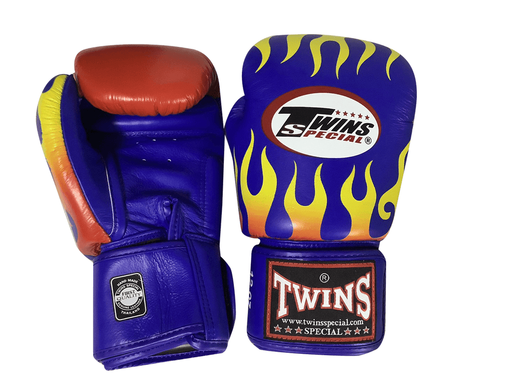 Twins Special BOXING GLOVES FBGVL3-7 FIRE BLUE - SUPER EXPORT SHOP