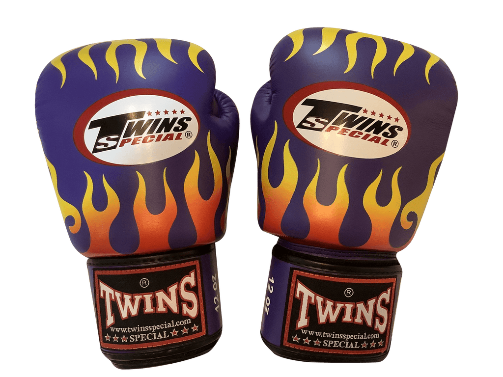 Twins Special BOXING GLOVES FBGVL3-7 FIRE PURPLE - SUPER EXPORT SHOP