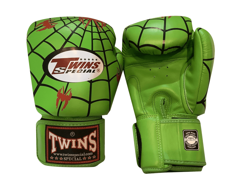 Twins Special BOXING GLOVES FBGVL3-8 SPIDER GREEN - SUPER EXPORT SHOP