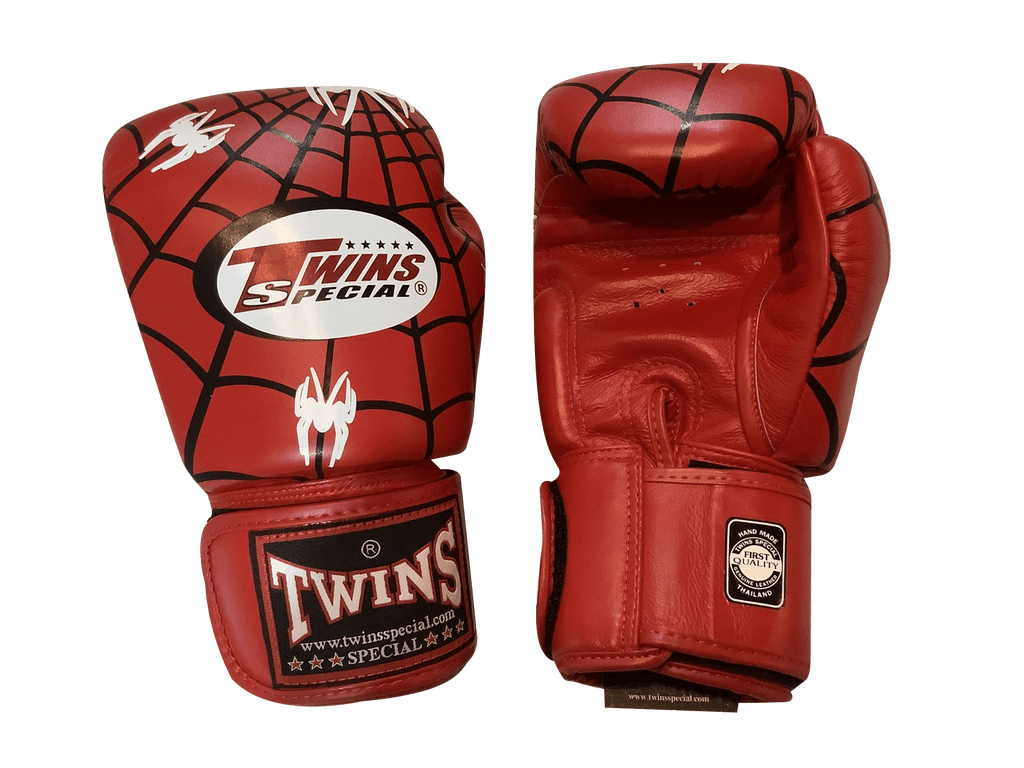 Twins Special BOXING GLOVES FBGVL3-8 SPIDER RED - SUPER EXPORT SHOP