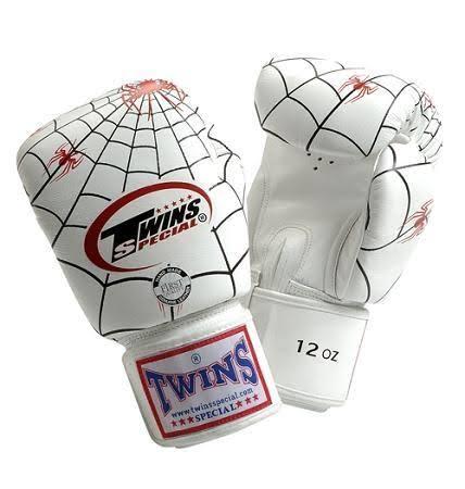 Twins Special BOXING GLOVES FBGVL3-8 SPIDER WHITE - SUPER EXPORT SHOP