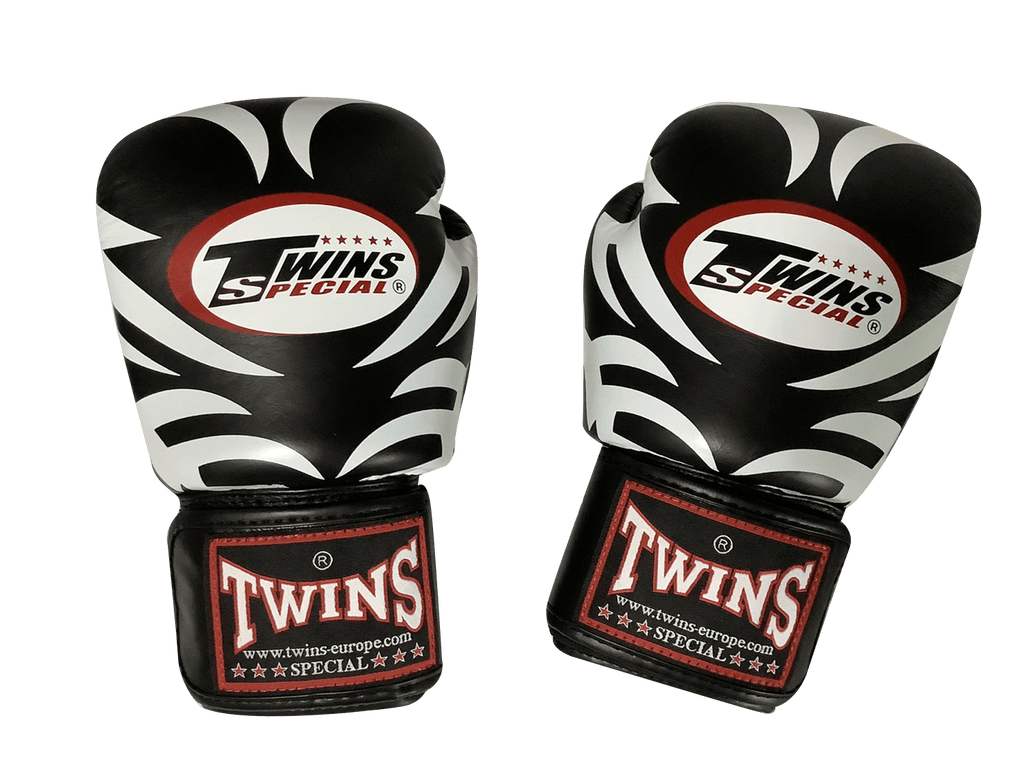 Twins Special BOXING GLOVES FBGVL3-9 BLACK/WHITE Twins Special