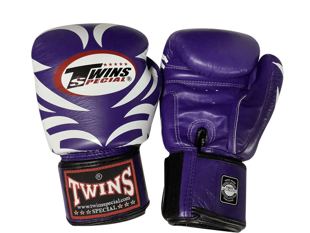 Twins Special BOXING GLOVES FBGVL3-9 PURPLE/WHITE - SUPER EXPORT SHOP