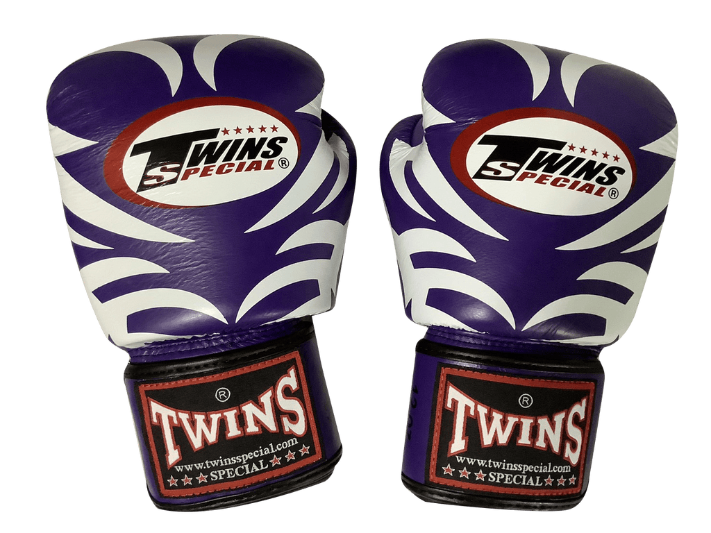 Twins Special BOXING GLOVES FBGVL3-9 PURPLE/WHITE - SUPER EXPORT SHOP