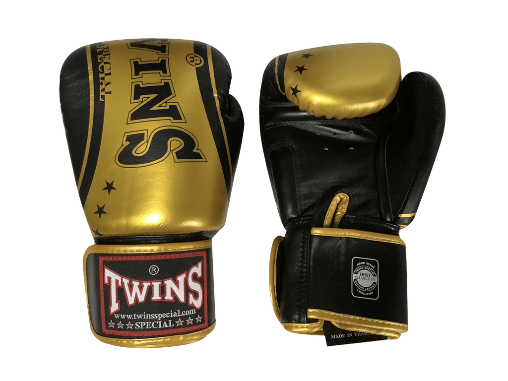 Twins Special BOXING GLOVES FBGVL3-TW4 BLACK/GOLD - SUPER EXPORT SHOP