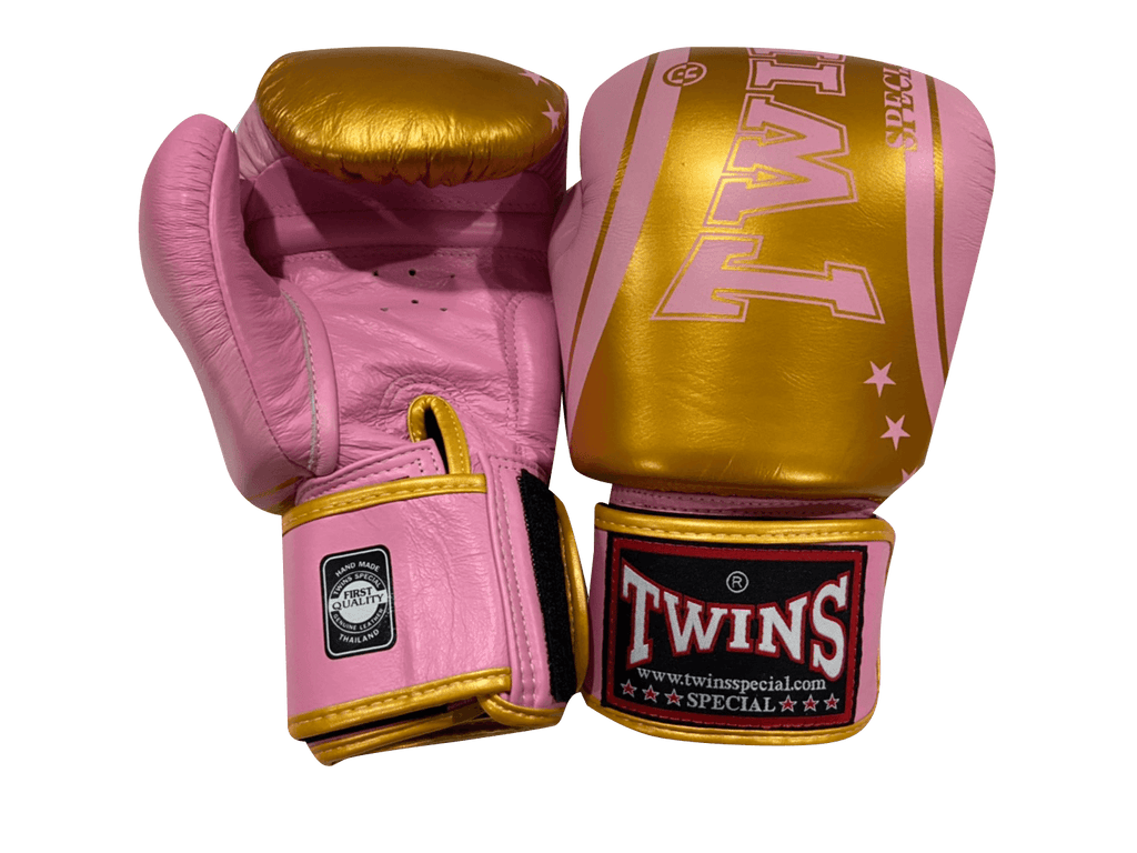 Twins Special BOXING GLOVES FBGVL3-TW4 Pink Gold - SUPER EXPORT SHOP