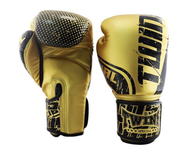 Twins Special Boxing Gloves FBGVS12-TW7 Black Gold - SUPER EXPORT SHOP