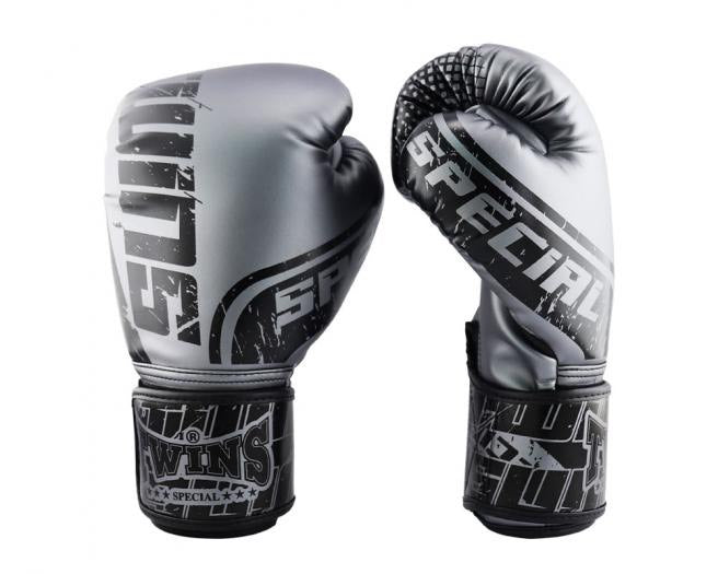 Twins Special Boxing Gloves FBGVS12-TW7 Black Grey Twins Special