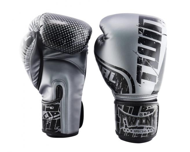 Twins Special Boxing Gloves FBGVS12-TW7 Black Grey Twins Special