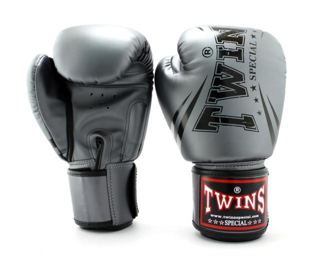 Twins Special BOXING GLOVES FBGVS3-TW6 GREY/BLACK Twins Special