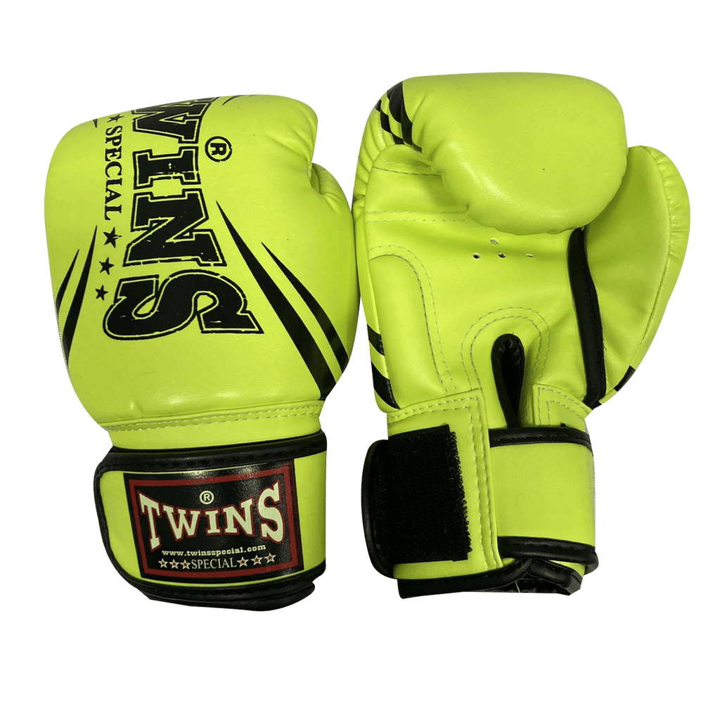 Twins Special Boxing Gloves KIDS FBGVSD3-TW6 Light Green Black Twins Special