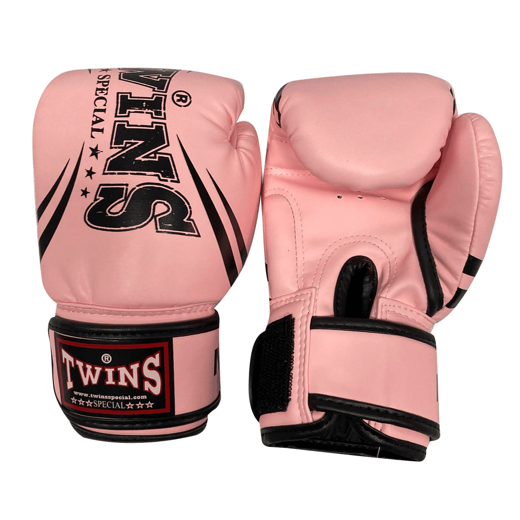 Twins Special Boxing Gloves KIDS FBGVSD3-TW6 Light Pink Black - SUPER EXPORT SHOP