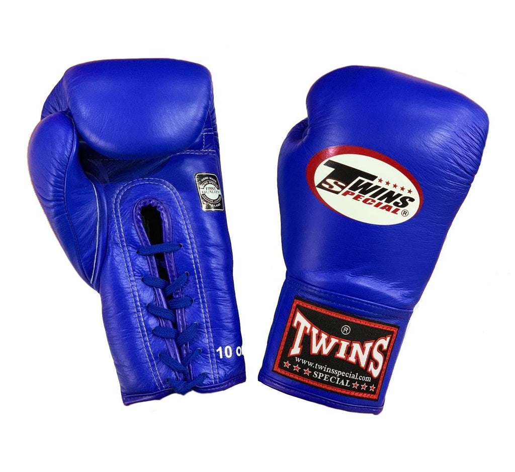 Twins Special BOXING GLOVES LACE UP BGLL 1 blue shop online at  SUPER EXPORT SHOP.