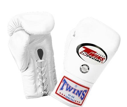 Twins Special BOXING GLOVES LACE UP BGLL 1 WHITE shop online at  SUPER EXPORT SHOP.